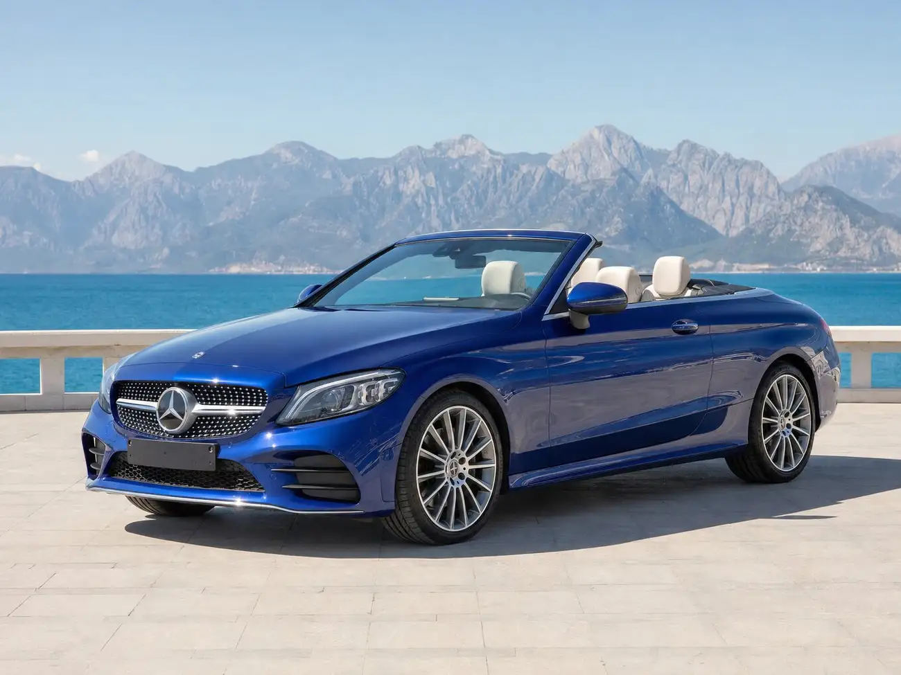 Mercedes-Benz C200 AMG Cabrio 2018, аренда в Анталии